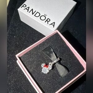 Disney Minnie Mouse Silhouette Dangle Charm